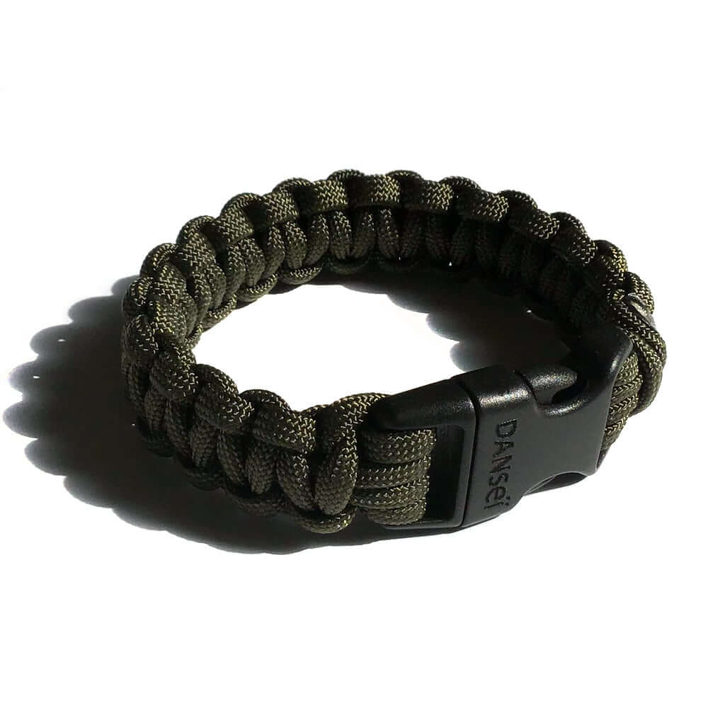 Bracelet en paracorde jaune et noir Double Track | Dedoles Bracelet en paracorde jaune et noir Double Track | Dedoles