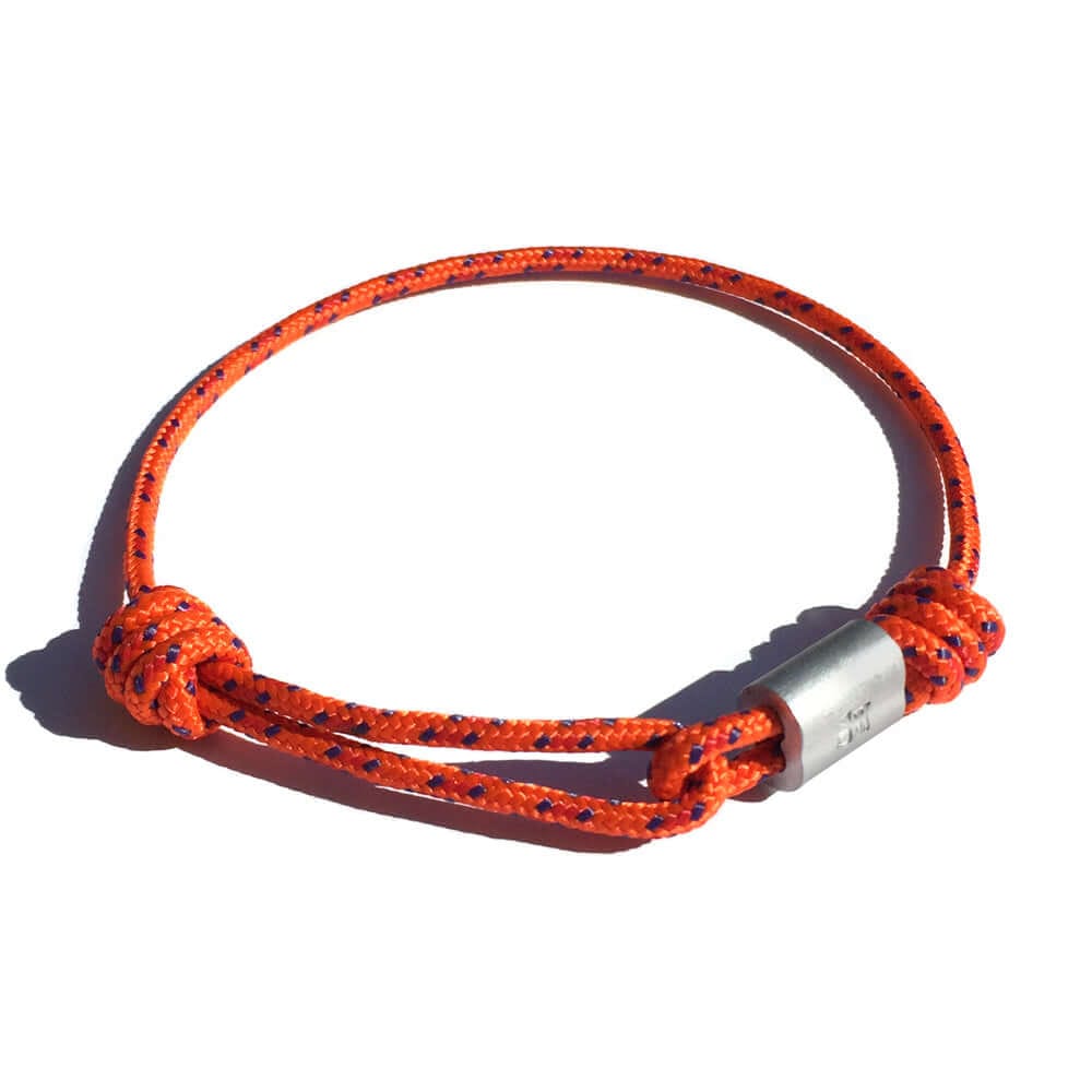 Bijoux pour homme - Bracelet en corde utilitaire orange - DANSEI