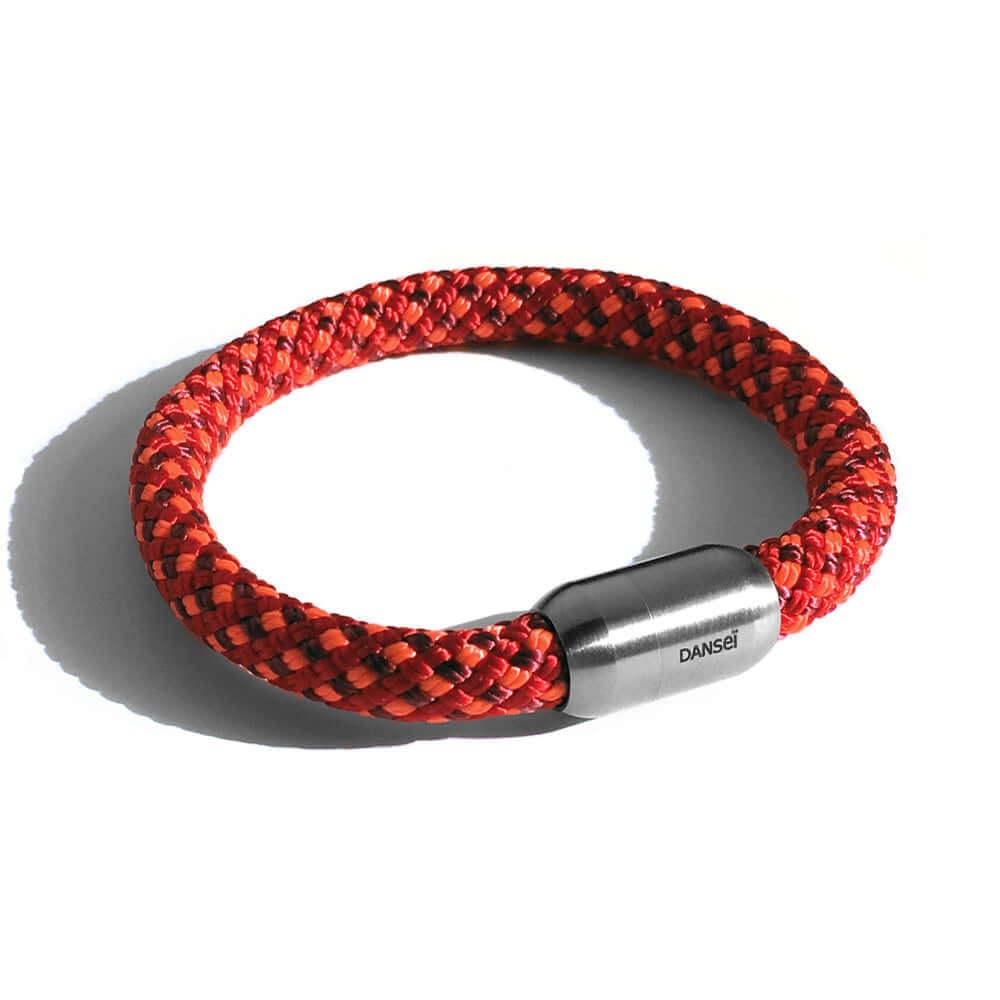 Bracelet en corde d'escalade rouge - BRA350 - DANSEI