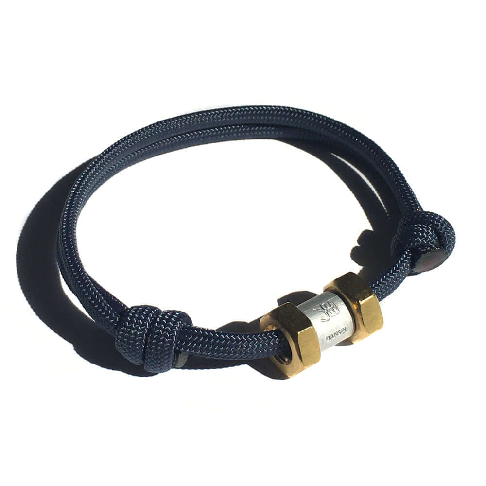 DANSEÏ Bracelet marin en corde bleu